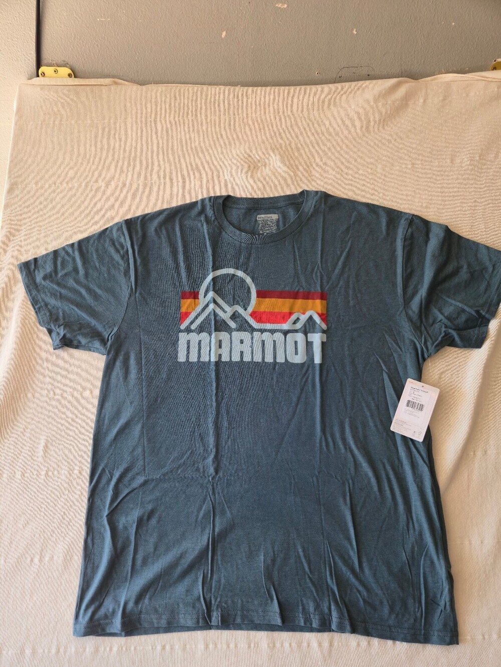 Marmot Coastal Tee SS- SGH Stargazer Heather Organic Cotton T-Shirt 2xl Nwt